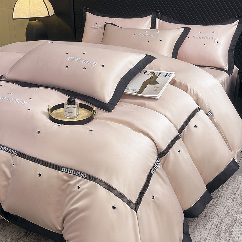 91家纺网 家纺一手货源 找家纺 （总）狂想家 2025新款细斜纹冰丝高奢系列四件套