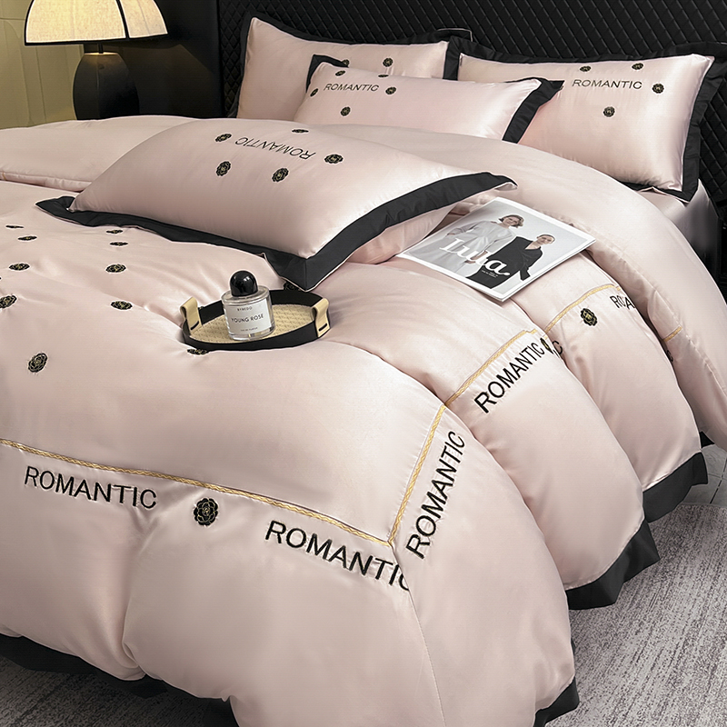 91家纺网 家纺一手货源 找家纺 （总）狂想家 2025新款细斜纹冰丝高奢系列四件套