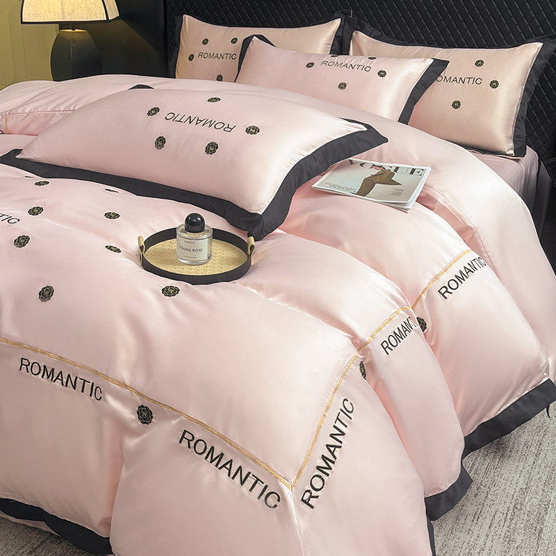 91家纺网 家纺一手货源 找家纺 （总）狂想家 2025新款细斜纹冰丝高奢系列四件套